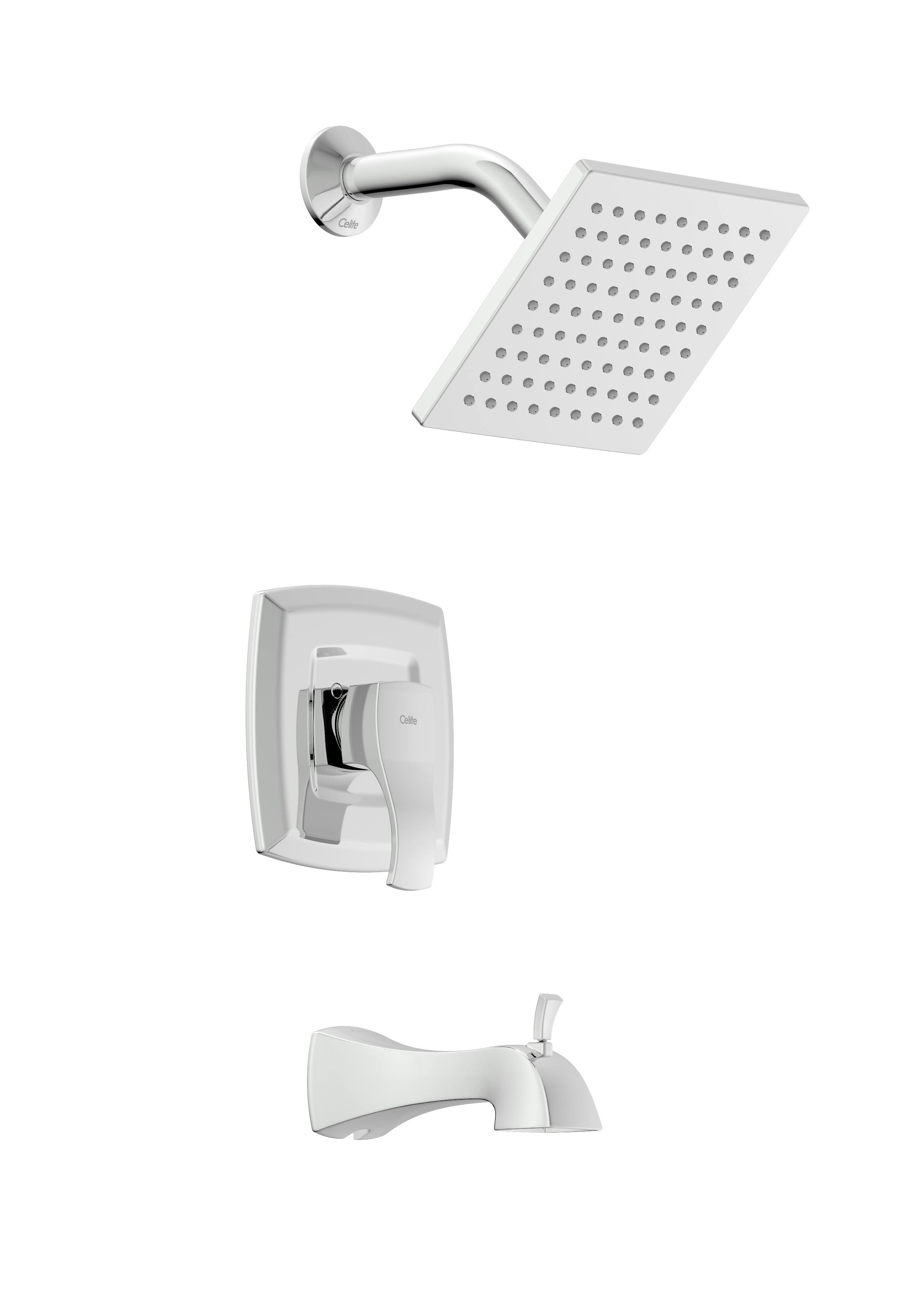 Shower sets Chrome CLASSIC B5000Z6CR0 Celite