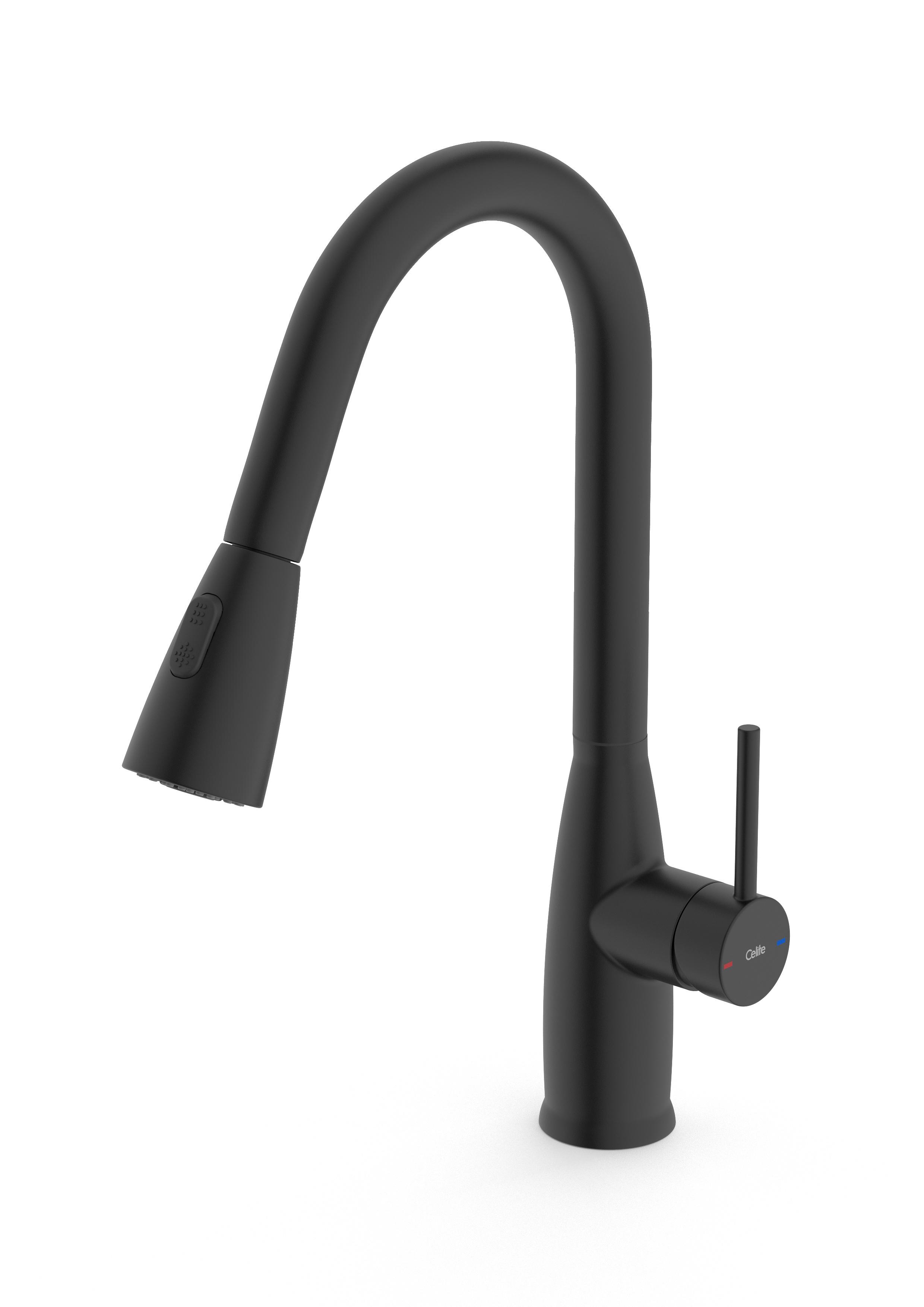 Kitchen faucets Matte Black BLISS B5002E1RI0 Celite