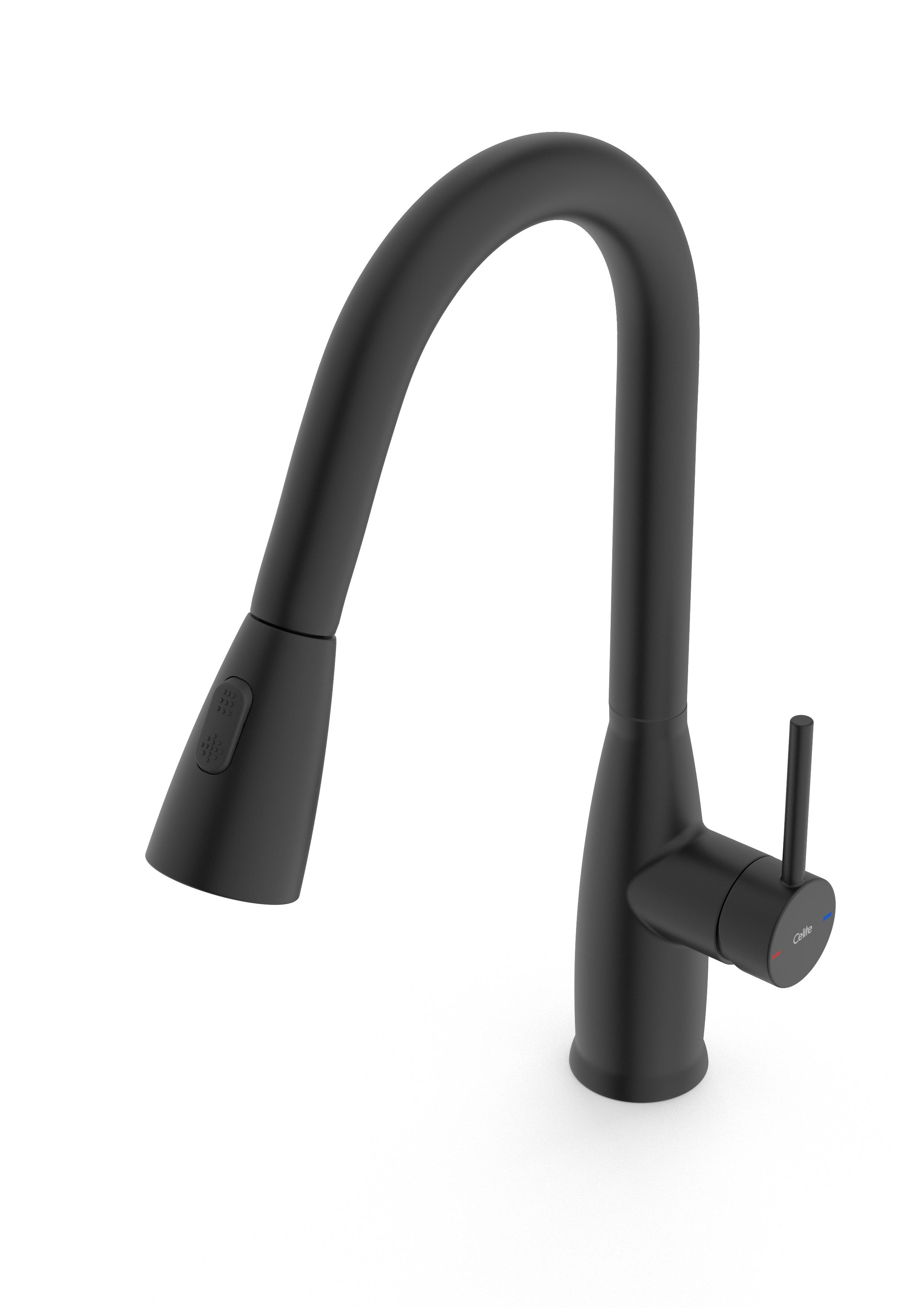 Kitchen faucets Matte Black BLISS B5002E1RI0 Celite